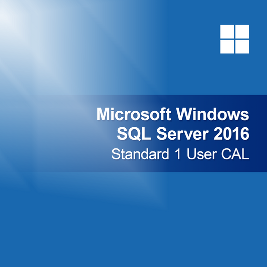 Microsoft SQL Server 2016 Standard 1 Usuario CAL