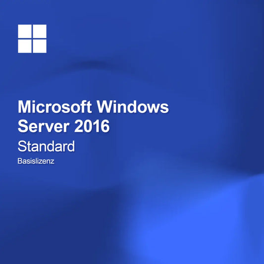 Licencia básica estándar de Microsoft Windows Server 2016