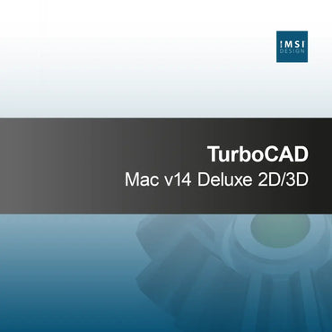 TurboCAD Mac v14 Deluxe 2D/3D