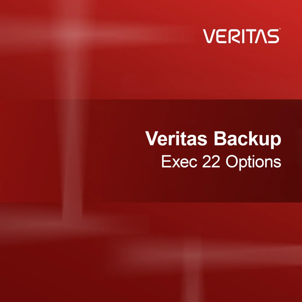 Opciones de Veritas Backup Exec 22