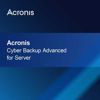 Acronis Copia de Seguridad Cibernética Avanzada para Host Virtual