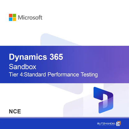 Dynamics 365 Operations - Sandbox Tier 4:Standard Performance Testing