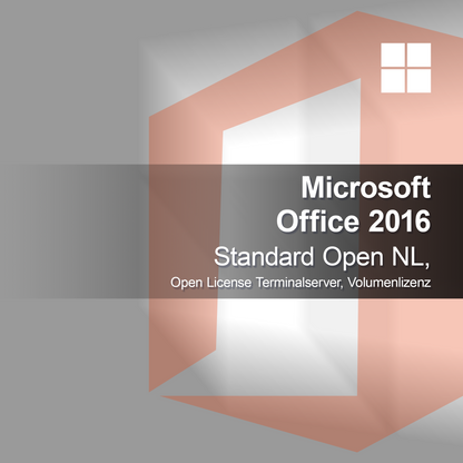 Microsoft Office 2016 Standard Open NL, Licencia Abierta Terminalserver, Licencia por Volumen