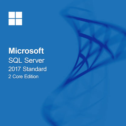 Microsoft SQL Server 2017 Standard, Edición de 2 Núcleos