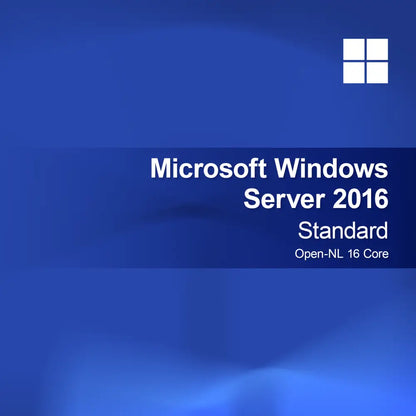 Microsoft Windows Server 2016 Standard Open-NL 16 Núcleos