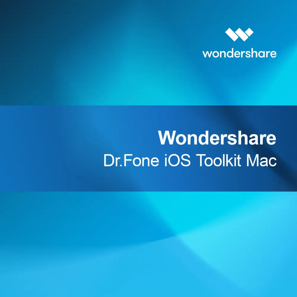 Wondershare Dr.Fone Kit de herramientas iOS para Mac
